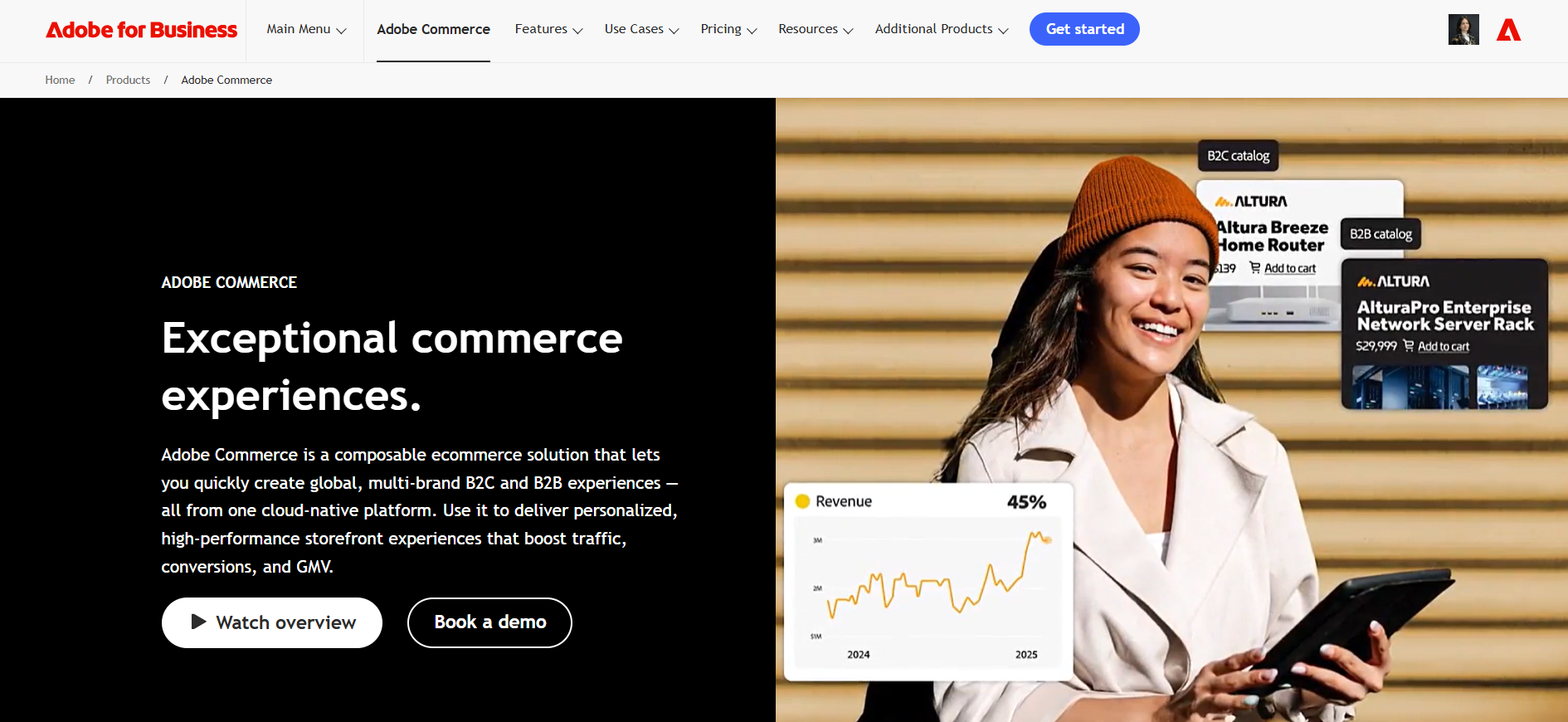 ecommerce platforms for seo: adobe commerce